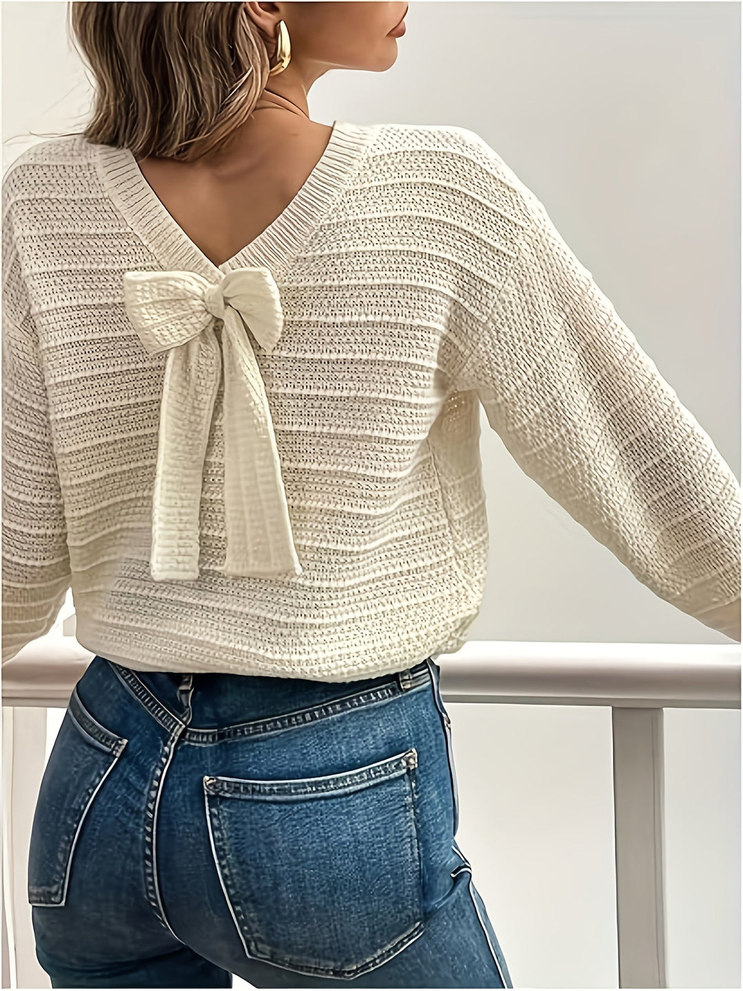 Imogen | Trui met Strikdetail