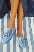 Ethel | Elegante Zilveren Design Loafers