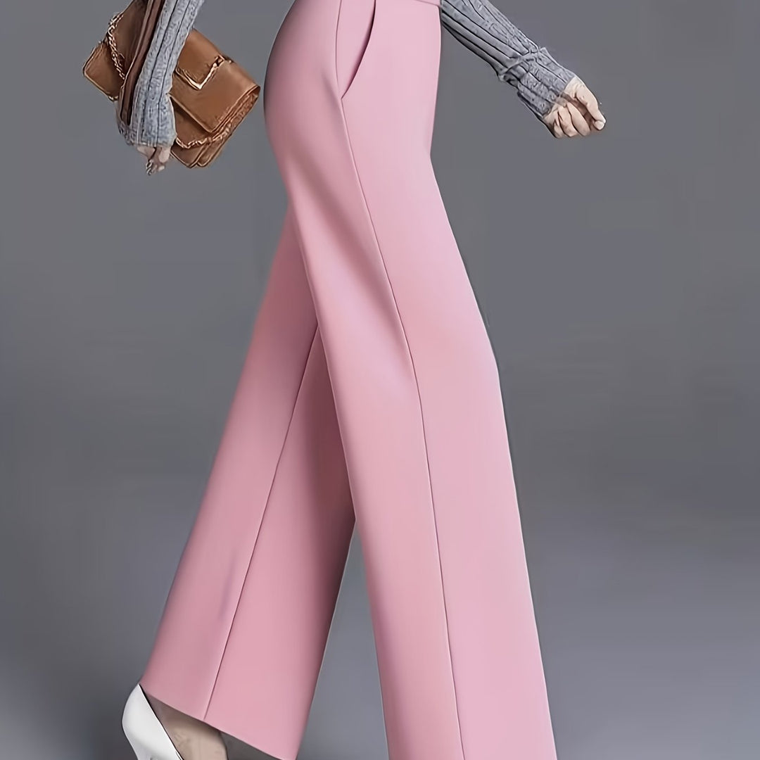 Claudia | Hoge Taille Wijde Pantalon