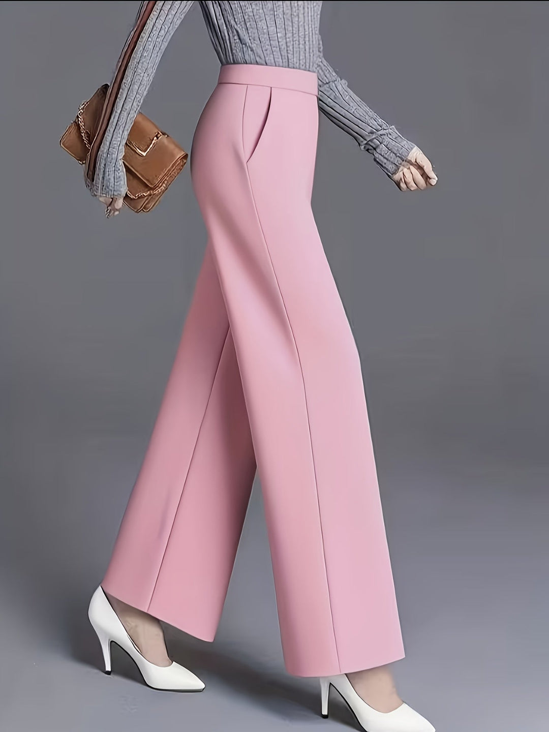 Josie | Hoge Taille Wijde Pantalon