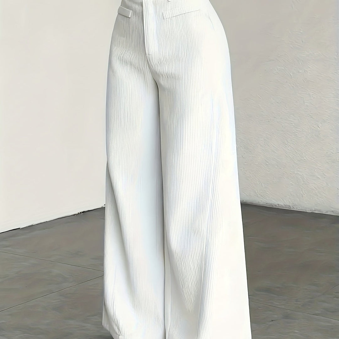 Kimberly | Hoge Taille Wijde Pantalon