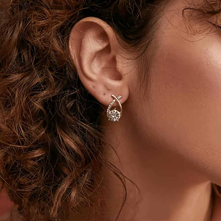 Cheryl | Stijlvolle Stud Oorbellen van Cubic Zirconia