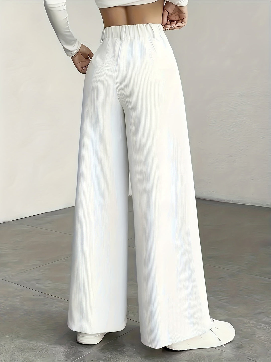 Kimberly | Hoge Taille Wijde Pantalon