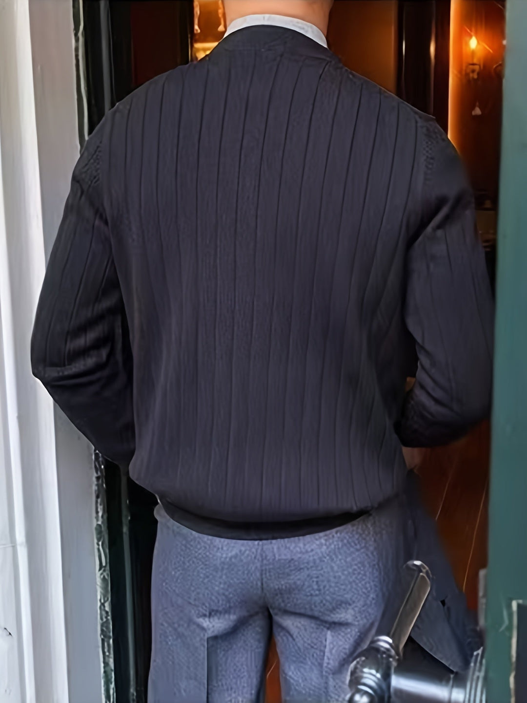 Oliver | Klassieke Knopen-Cardigan