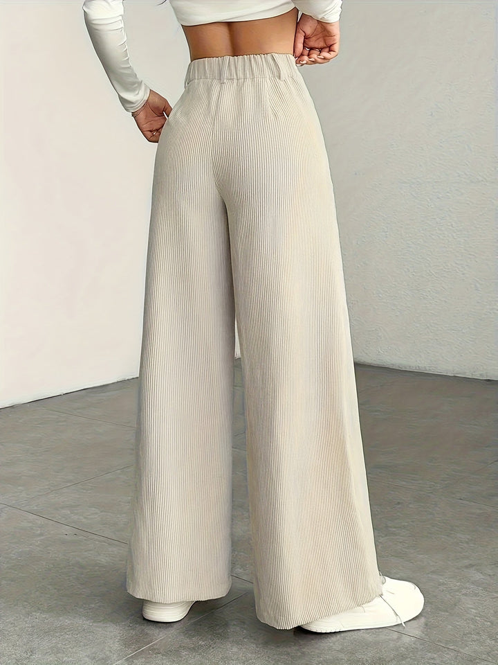 Kimberly | Hoge Taille Wijde Pantalon