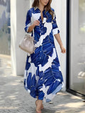 Larissa | Vloeiende Print Maxi Jurk