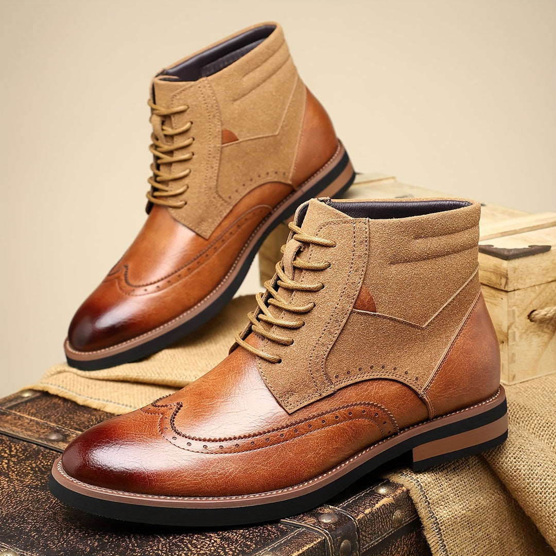 Roland | Classic Wingtip Enkellaarzen