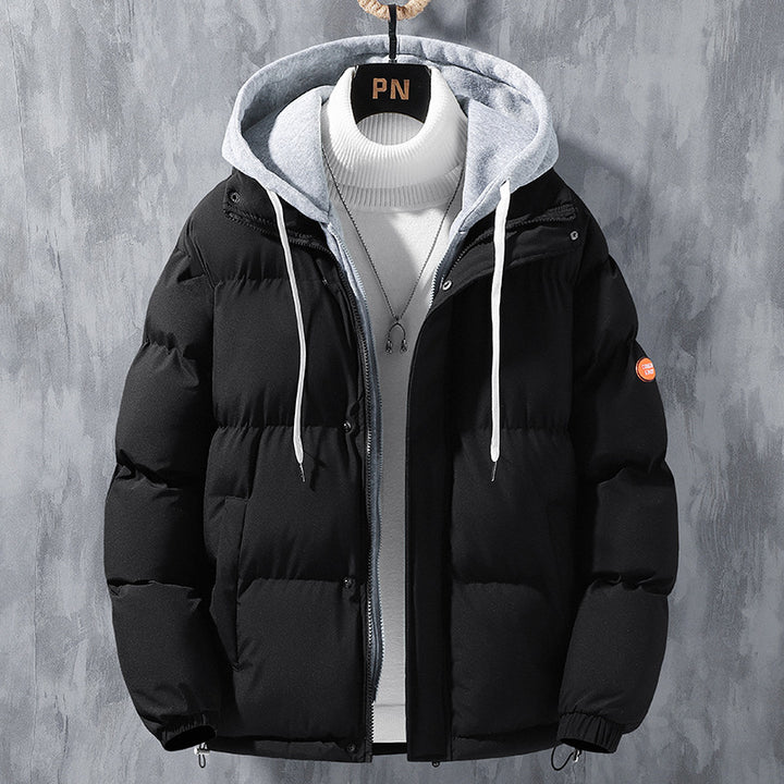 Winterjas heren met capuchon – winddicht en gevoerd