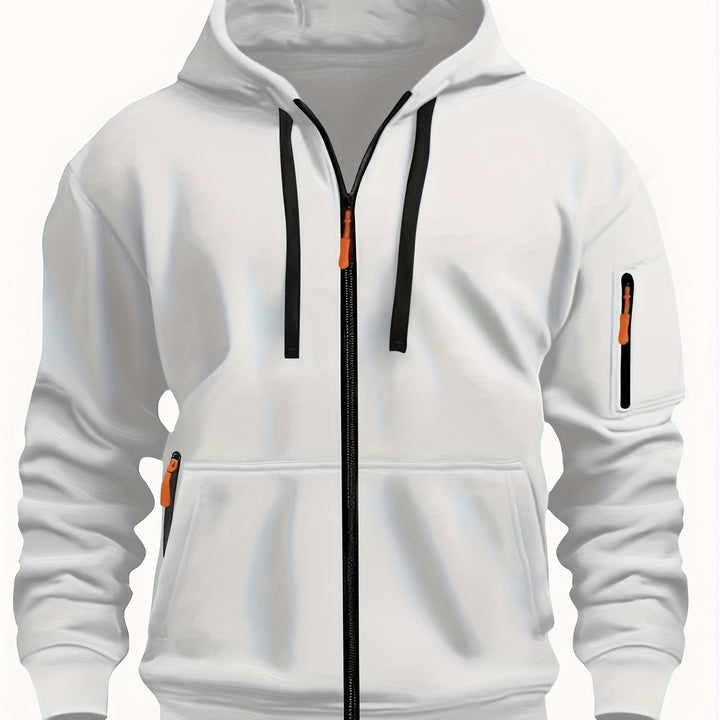 Griffin | Alledaagse Zip-Up Hoodie
