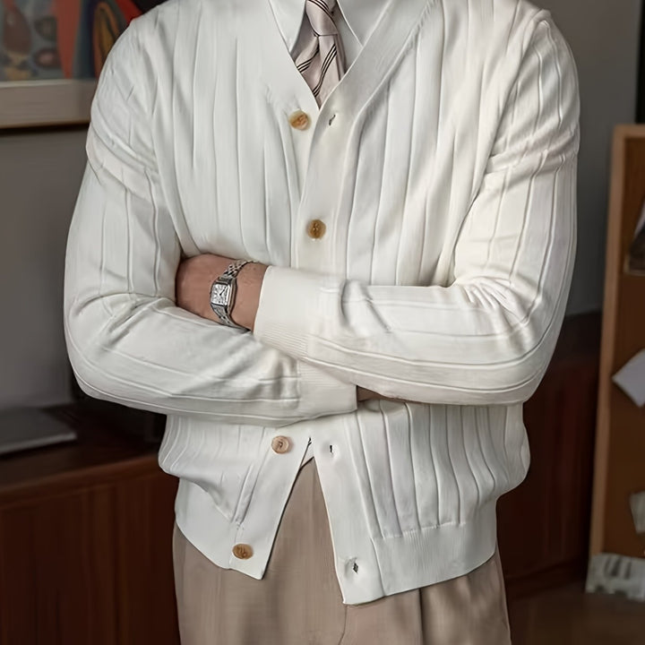 Oliver | Klassieke Knopen-Cardigan