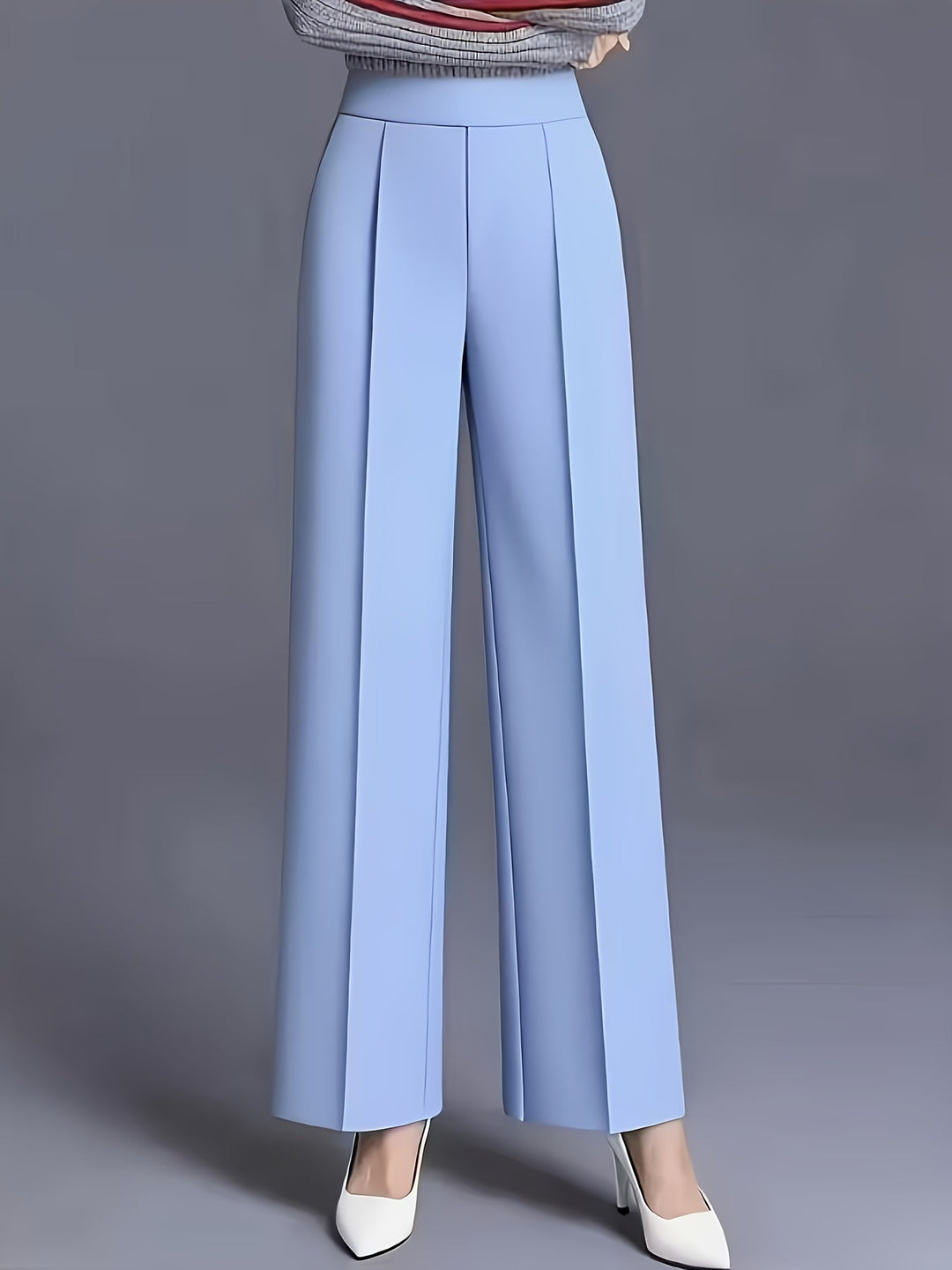 Claudia | Hoge Taille Wijde Pantalon