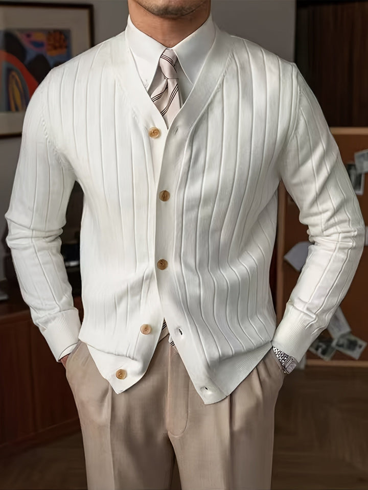 Oliver | Klassieke Knopen-Cardigan