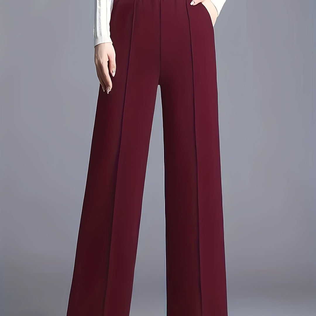 Claudia | Hoge Taille Wijde Pantalon