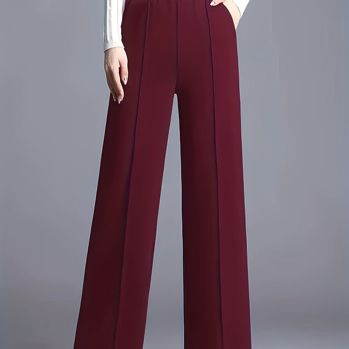 Claudia | Hoge Taille Wijde Pantalon
