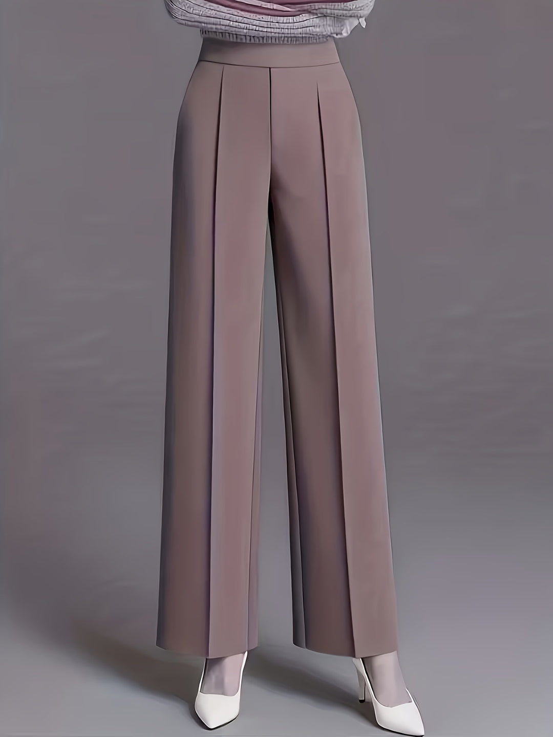 Claudia | Hoge Taille Wijde Pantalon