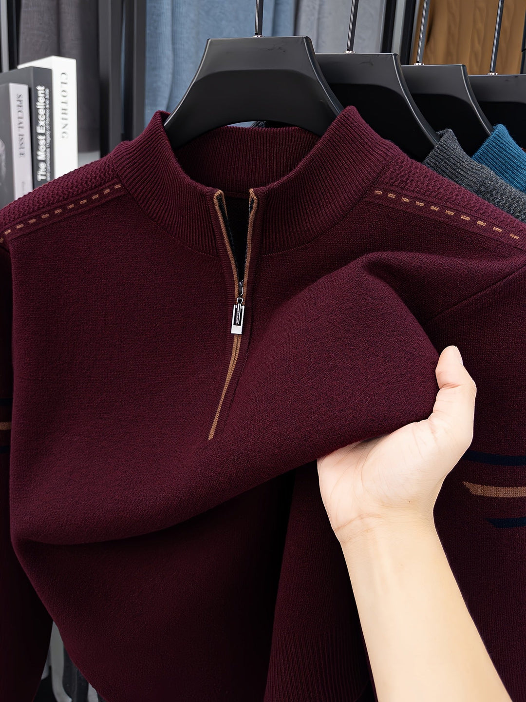 Daniel | Half-Zip Breisweater