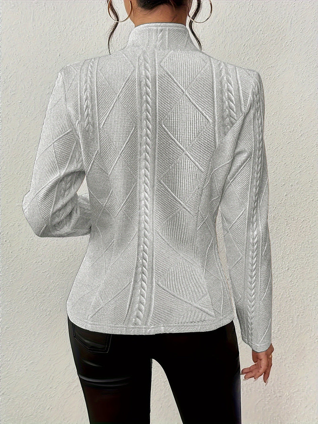 Whitney | Taille-Definiërende Textuur Blazer