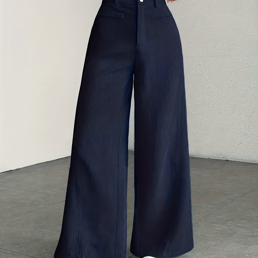 Kimberly | Hoge Taille Wijde Pantalon