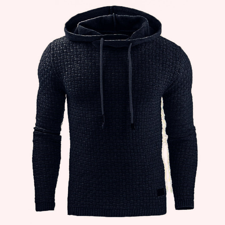 Beckett | Textured Pullover Hoodie