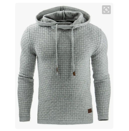 Beckett | Textured Pullover Hoodie