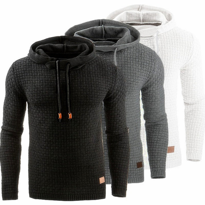 Beckett | Textured Pullover Hoodie