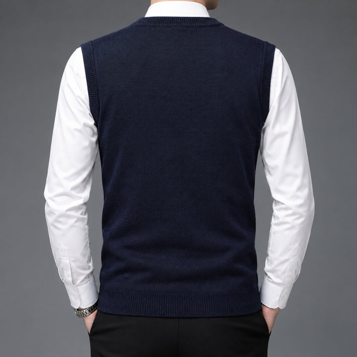 Chandler | Klassieke Argyle Trui Vest