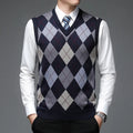 Chandler | Klassieke Argyle Trui Vest