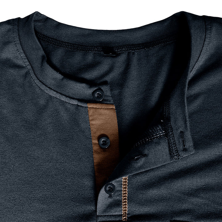 Conrad | Textured Half-Button Pullover