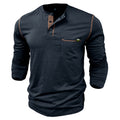 Conrad | Textured Half-Button Pullover
