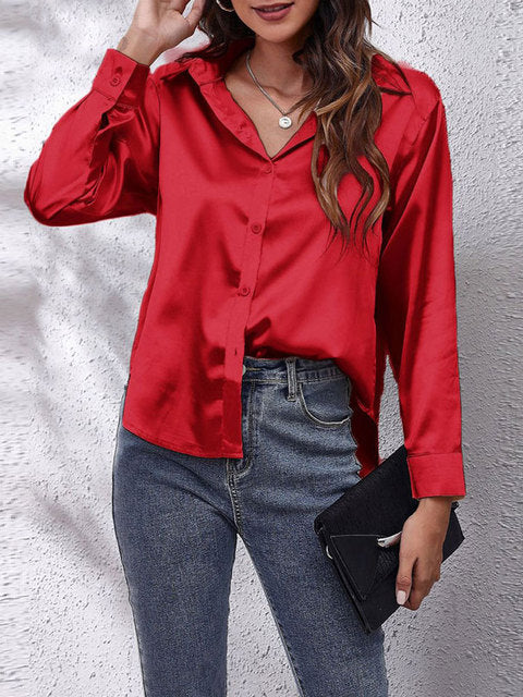 Heather | Elegante Blouse met Lange Mouwen