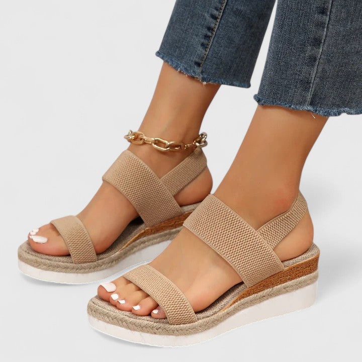 Belinda | Comfort Wedge Sandalen