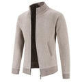 Gregory | Staande Kraag Rits Cardigan