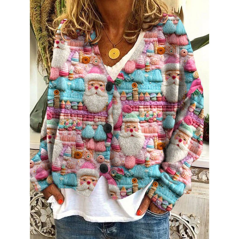 Hazel | Bloemen Open-Front Cardigan