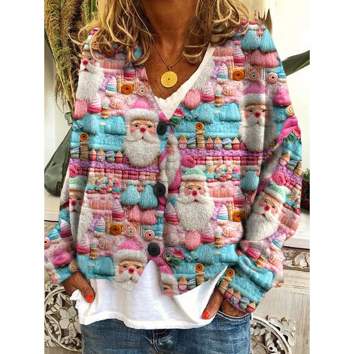 Hazel | Bloemen Open-Front Cardigan