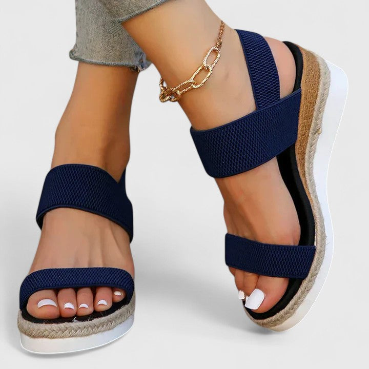 Belinda | Comfort Wedge Sandalen