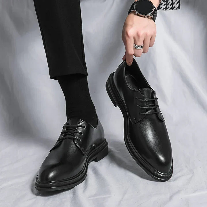 Winston | Gepolijste Veterschoenen