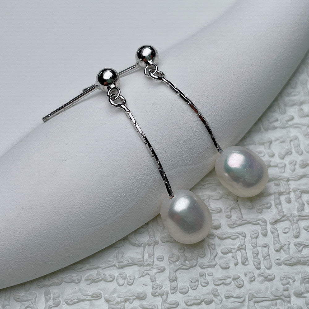 Colleen | Casual Drop Parel Oorbellen