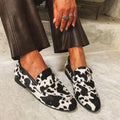 Hadley | Elegante Loafers met Dierenprint