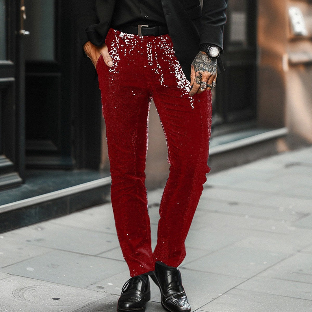 Byron | Glinsterende Statement Broek