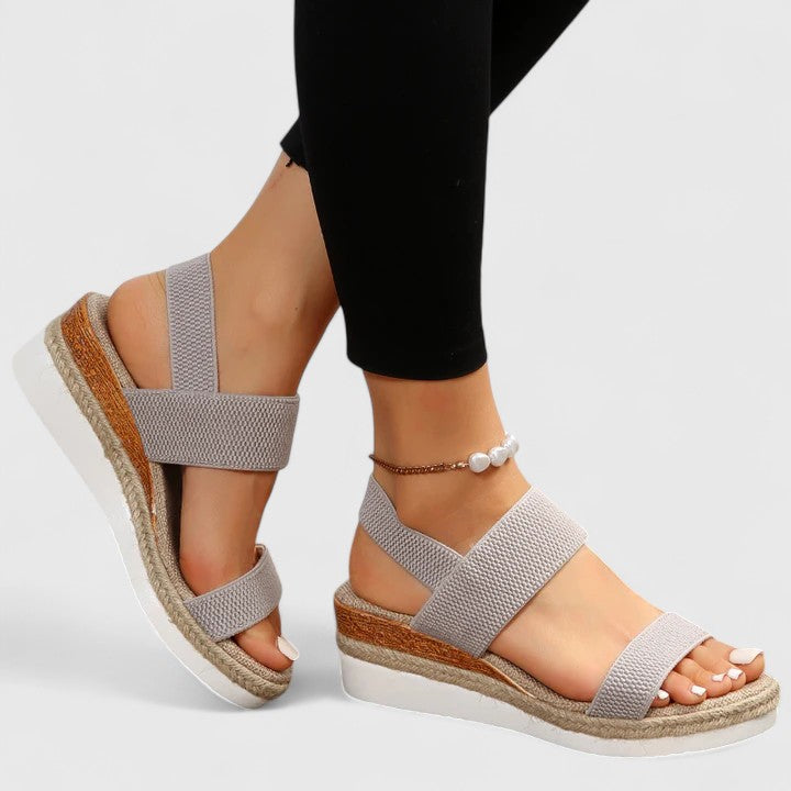 Belinda | Comfort Wedge Sandalen