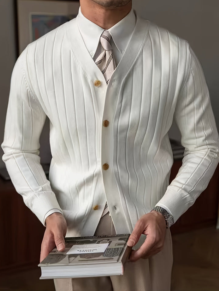 Oliver | Klassieke Knopen-Cardigan