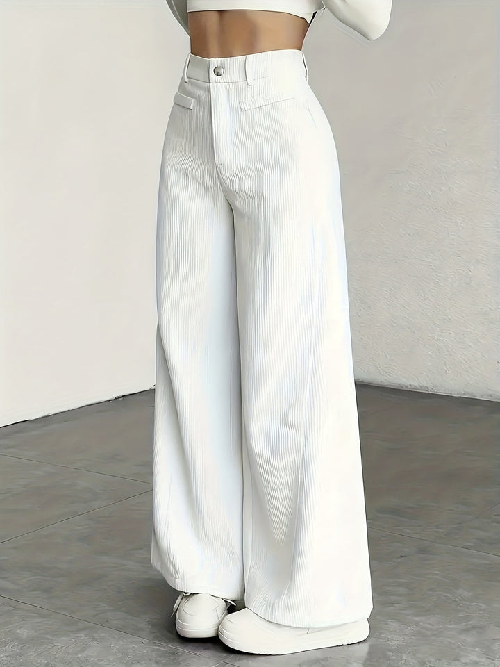 Kimberly | Hoge Taille Wijde Pantalon