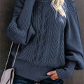 Eloise | Textured Half-Collar Sweater