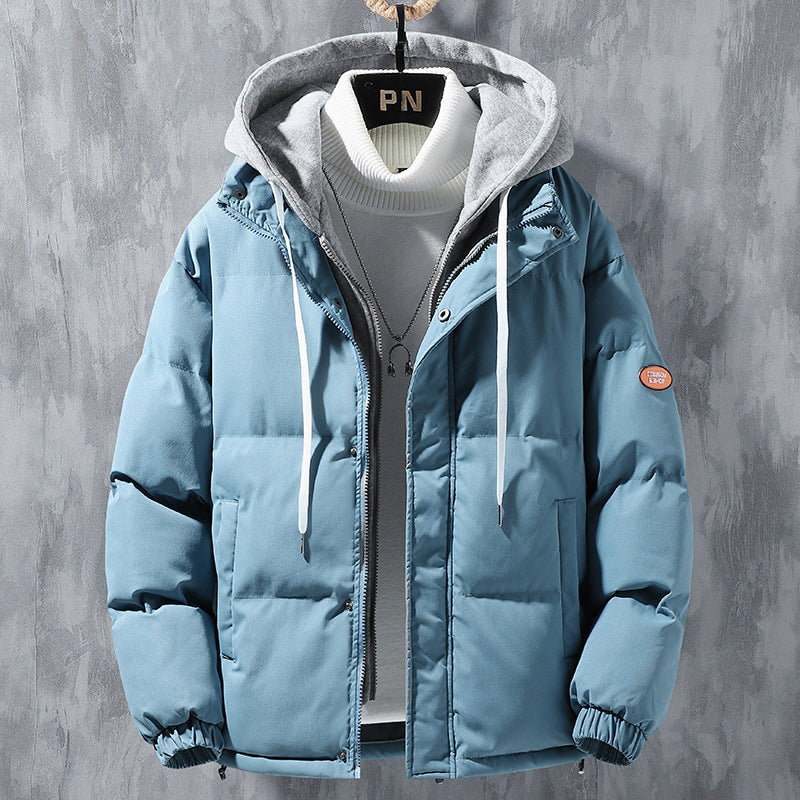 Winterjas heren met capuchon – winddicht en gevoerd