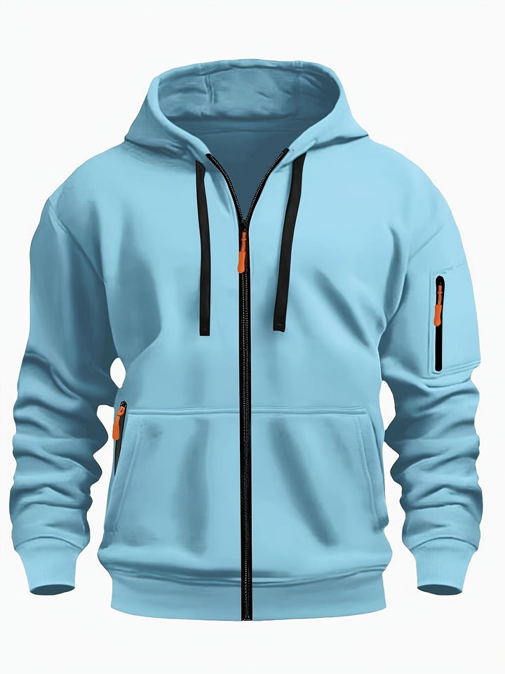 Griffin | Alledaagse Zip-Up Hoodie
