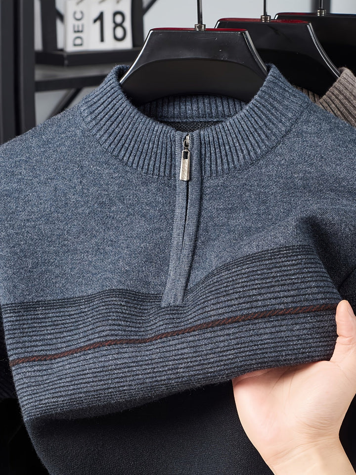 Oscar | Zip-Neck Trui
