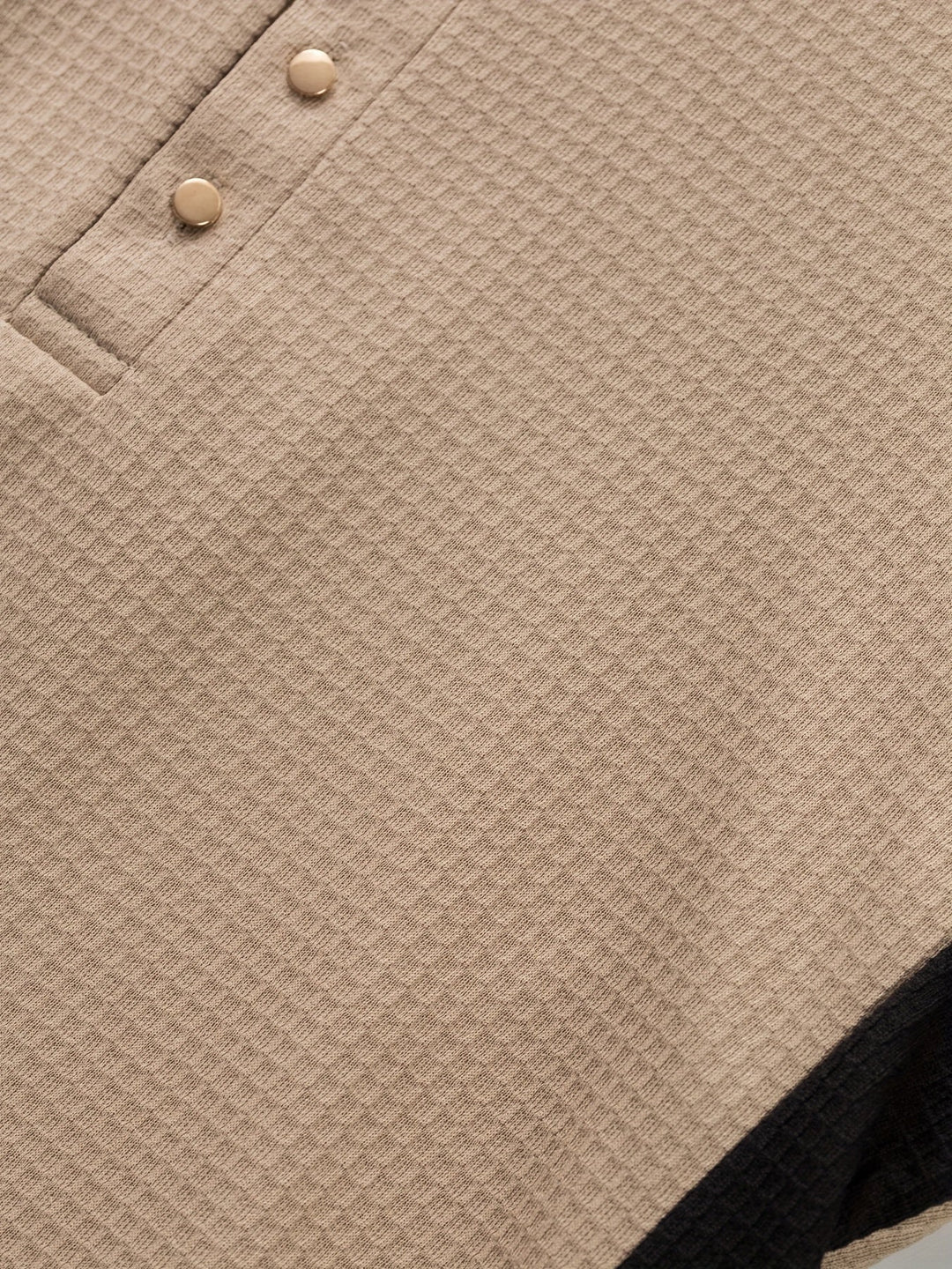 Curtis | Getextureerde Lange Mouwen Henley