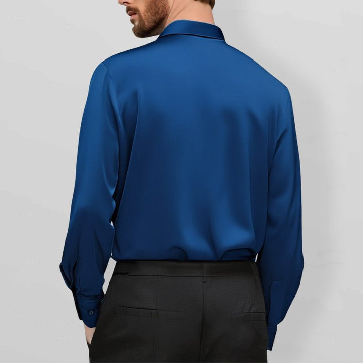 Cole | Casual Kreukvrij Stretch Overhemd