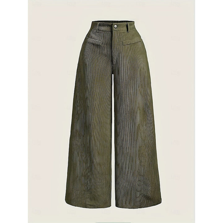 Coralie | Brede-Pijpen Tailored Broek