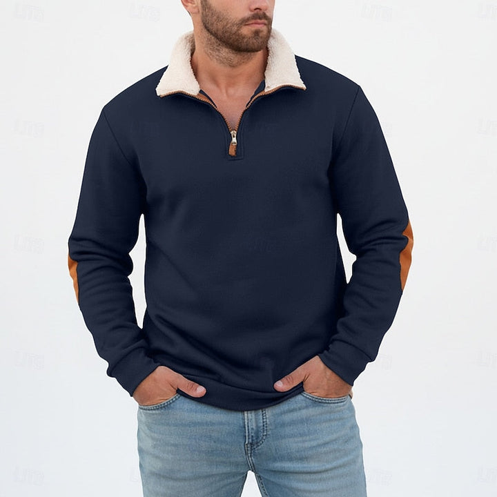 Sawyer | Staande Kraag Half-Zip Pullover